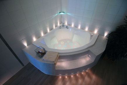 Освітлення у ванній кімнаті (креативні ідеї з фото і відео)