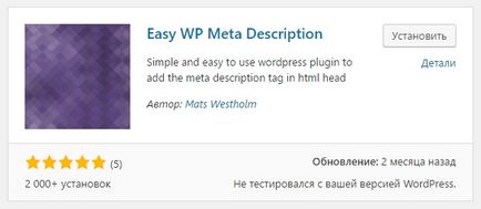 Відсутні мета-теги description рішення для wordpress - топ