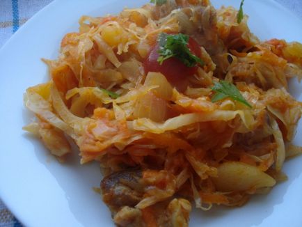 Ciorba de legume cu carne, cartofi și varză - cum să gătești o tocană de legume cu carne și legume,