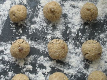 Zabliszt cookie-kat a zabpelyhet (zabpehely) - recept fotókkal