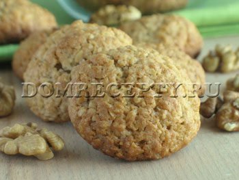 Zabliszt cookie-kat a zabpelyhet (zabpehely) - recept fotókkal