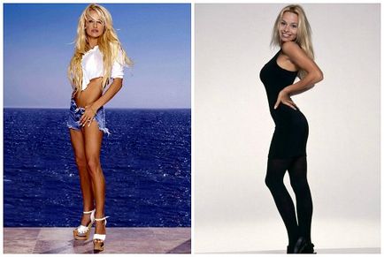 Pamela Anderson előtt és után plasztikai sebészet fotók és videó