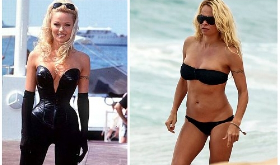 Pamela Anderson înainte și după operații plastice, fotografii și videoclipuri