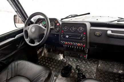 UAZ panel kezével