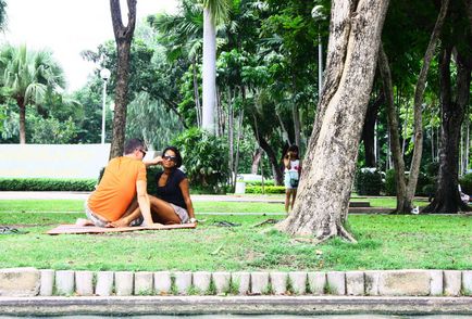 Parcul și piața Chatuchak din Bangkok, viața post-rusă din Asia