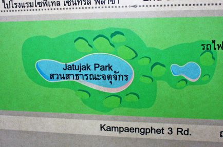 Parcul și piața Chatuchak din Bangkok, viața post-rusă din Asia