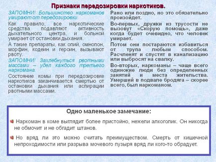 Передозування наркотичних засобів симптоми, ознаки, діагностика та лікування