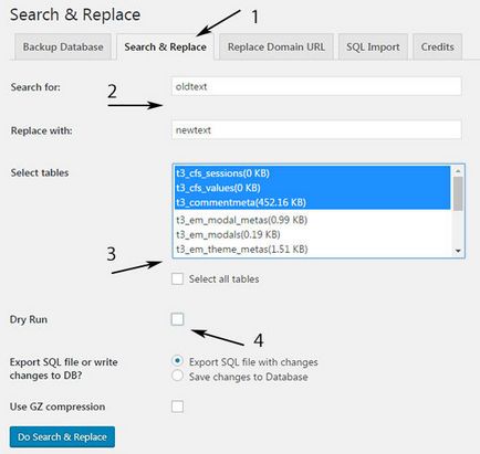 Transferarea bazei de date în wordpress - instrucțiuni detaliate și plug-in-uri