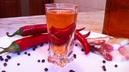 A paprika vodka vodka otthon - receptek tinktúrák