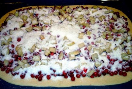 Пиріг з калиною - докладний рецепт з фотографіями