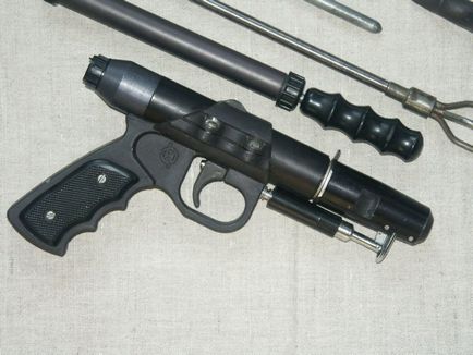 Pistol pentru pescuitul cu sulițe
