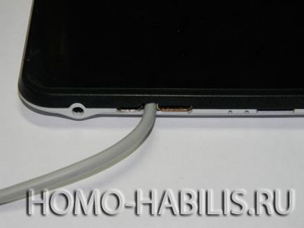 Tablet iconbit nettab matrice hd - conexiune rea a conectorului micro-usb - homo habilis