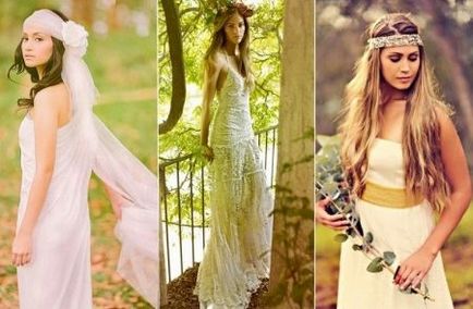 Rochii în stil Boho (97 fotografii) de in, pentru plin, alb, boho chic, vara, seara, tricotat