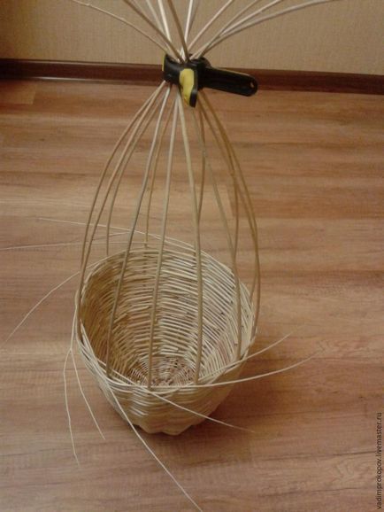Плетемо вази з вербової лози - ярмарок майстрів - ручна робота, handmade