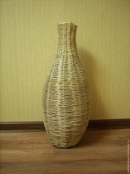 Vaza de flaut din viță de salcie - târg de maeștri - manual, manual
