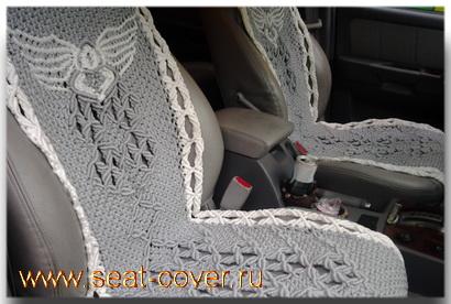 Плетені накидки на сидіння автомобіля - стиль, комфорт