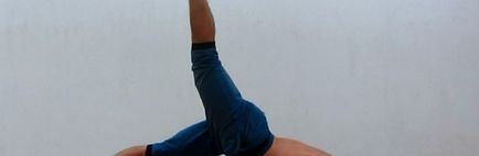 Pregătirea pentru scorpion (urdhwaikapada vrishikasana), yoga, slavyoga