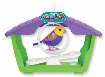 Співоча інтерактивна пташка digibirds, spin master