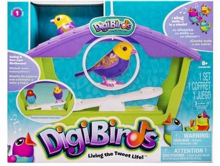 Cântând digibirds de păsări interactive, maestru de spin