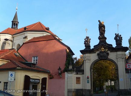 Praga Manastirea Strahov - obiecte ale manastirii si cum se ajunge acolo