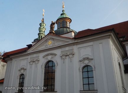 Praga Manastirea Strahov - obiecte ale manastirii si cum se ajunge acolo