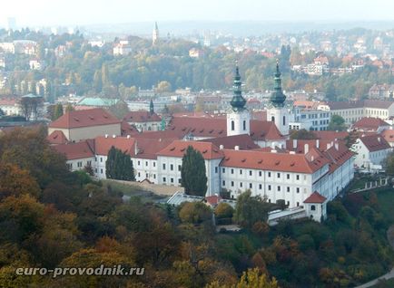 Prága Strahov Monastery - kolostor tárgyakat és hogyan kell elérni