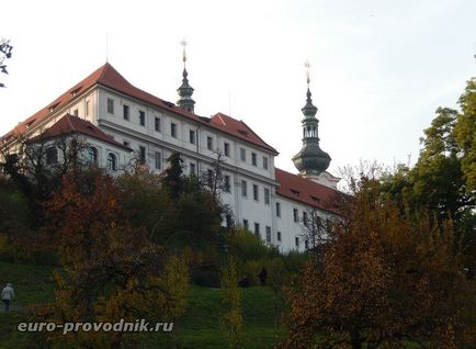 Prága Strahov Monastery - kolostor tárgyakat és hogyan kell elérni