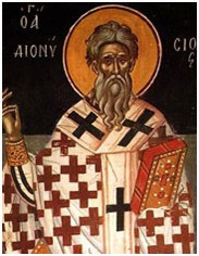 Ortodoxia bunei credințe este Sf. Mucenic Dionysius Areopagit