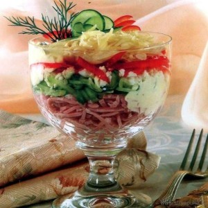 Ünnepi érdekes saláták lépésről lépésre receptek fotókkal