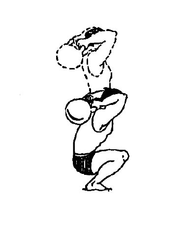 Squats cu kettlebells (cupă sau cupă squats) - școală corp - culturism, sport, fitness