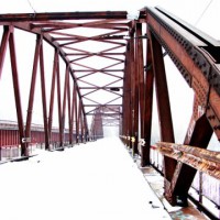 Стрибки з моста в Самарі (роупджампінг)
