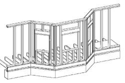 Proiecte de case din grinzi cu scheme de ferestre, tabele, unelte (video)