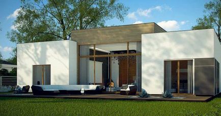 Proiecte de case în stilul minimalismului și funcționalismului
