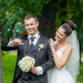 Professzionális esküvői fotós Moszkvában