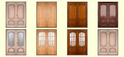 Dimensiunea ușilor interioare cu cutia este standard așa cum este calculată