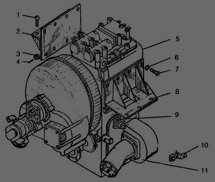Repararea și întreținerea transferului hidromecanic al încărcătorului amkodor-18, it-28, piese de schimb