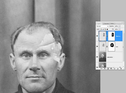 Restaurarea unei fotografii vechi în Photoshop - Fotografii