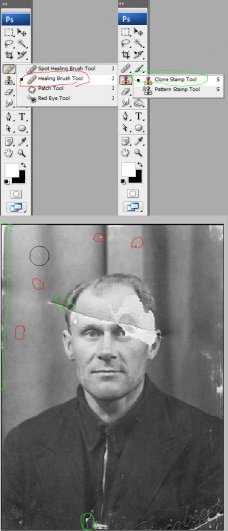 Реставрація старої фотографії в photoshop - фотокто
