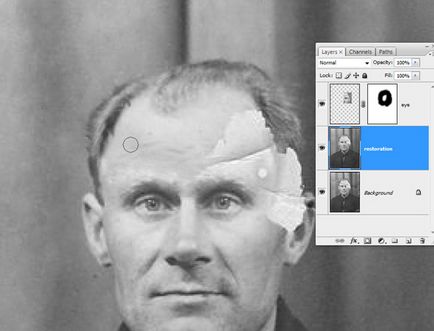 Restaurarea unei fotografii vechi în Photoshop - Fotografii