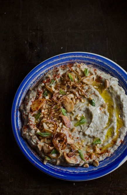 Рецепт бабагануш з баклажанів, evil olive food