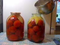 Retete de tomate pentru tomate rvatsiya cu miere, sare si piper