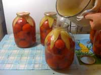 Retete de tomate pentru tomate rvatsiya cu miere, sare si piper