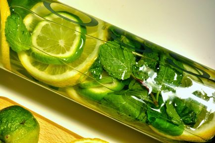 Рецепт води з огірком і лимоном