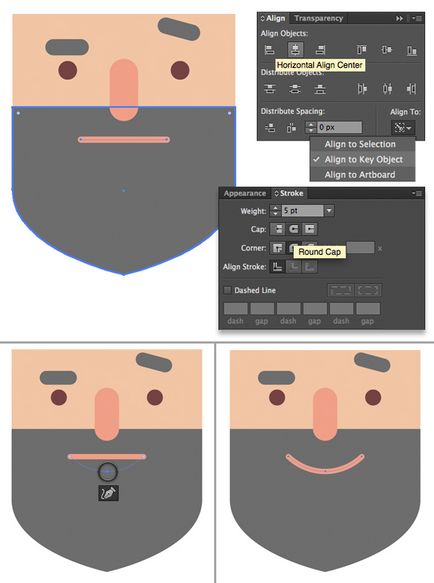 Desenarea unui personaj în stil hipster în ilustratorul Adobe