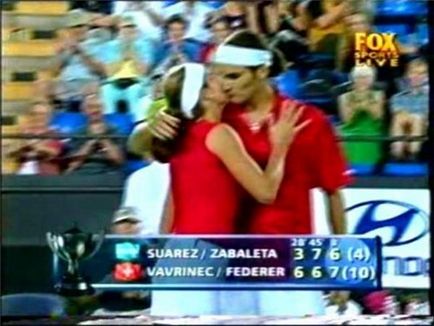 Federer és mikrokozmosz (Roger) Roger Federer és Mirka