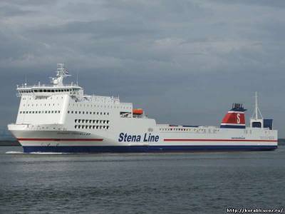 Ролкер «stena traveller» для компанії «stena ab»