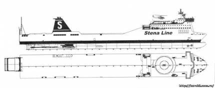 Ролкер «stena traveller» для компанії «stena ab»