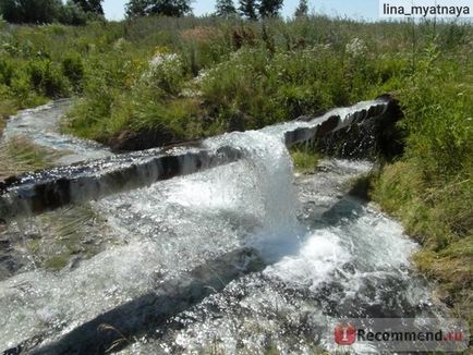 Rusia, regiunea Samara, raionul Sergievsky, lac albastru - 