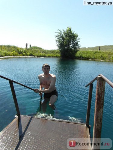 Росія, Самарська область, Сергієвський район, блакитне озеро - «дивовижні води блакитного озера