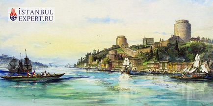 Румелі Хисар (Румеліхісар) - фортеця в Стамбулі, стамбул, туреччина, професійно